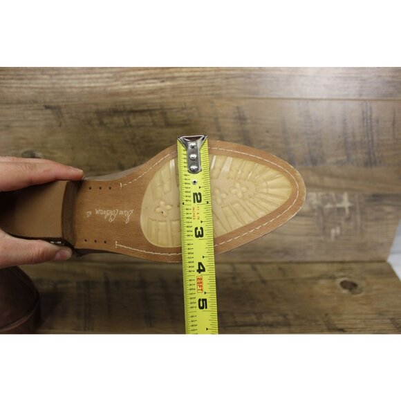 Sam Edelman Palmer‎ Ankle Boots Women’s Size 8.5 Putty Distressed Leather - Picture 10 of 15